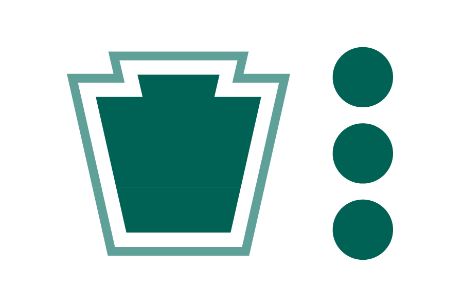 A green keystone image with three green circles to the right of it symbolizing a good performance measure